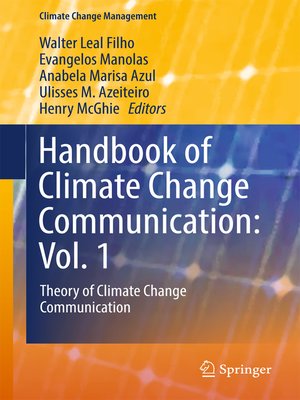 cover image of Handbook of Climate Change Communication